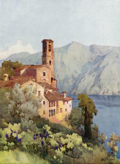 Castagnola, Lake Lugano by Ella Du Cane