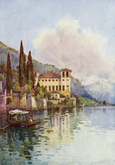 Gravedona, Lake Como by Ella Du Cane