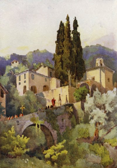 La Madonna della Pace, Lake Como by Ella Du Cane