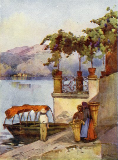 Leaving the Market by Ella Du Cane