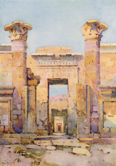 Medinet-Habu by Ella Du Cane