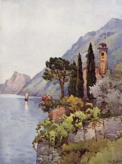 Oria, Lago di Lugano by Ella Du Cane