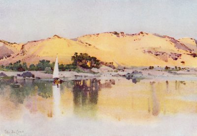 Sand-Slopes on the West Bank of the Cataract by Ella Du Cane