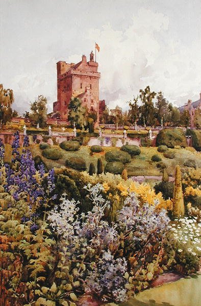 The Gardens of Drummond Castle by Ella Du Cane
