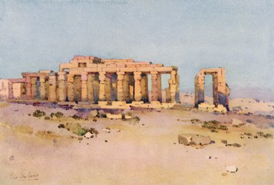 The Ramesseum by Ella Du Cane