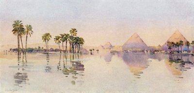 The Third Pyramid, Giza by Ella Du Cane