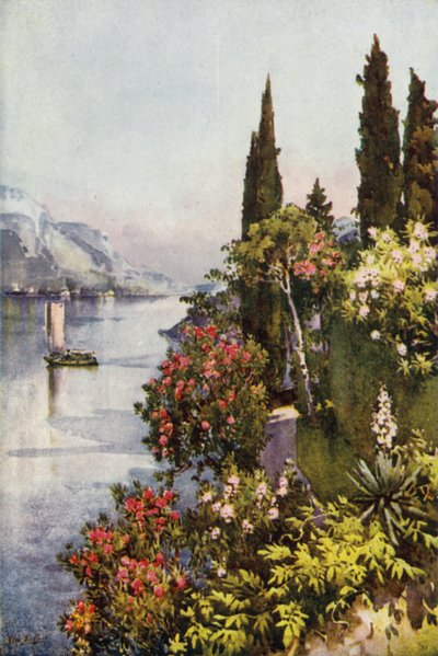 Villa Giulia, Lake Como by Ella Du Cane