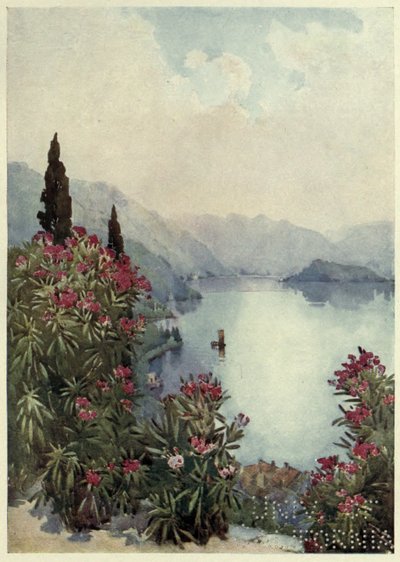 Villa Serbelloni, Lago di Como, Illustration from 