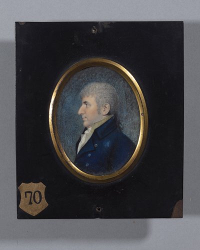 Profile Portrait of an Unknown Man by Ellen Sharples