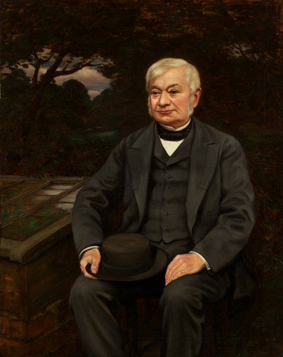 Portrait of Joseph Livesey by Elliott Seabrooke