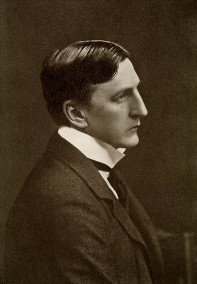 Alfred Edward Woodley Mason, British Author by Elliott and Fry