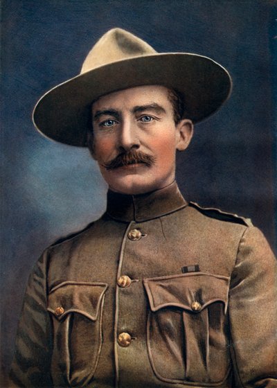 Colonel Baden-Powell, Lieutenant-General in the British Army, 1902 by Elliott and Fry