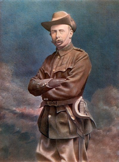 Colonel W.H. Mackinnon, commanding the City Imperial Volunteers, 1902 by Elliott and Fry