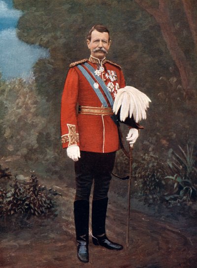 General Sir Charles Warren, British Soldier by Elliott and Fry