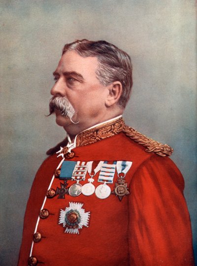 General Sir Hugh Gough, Keeper of the Jewels, Tower of London by Elliott and Fry