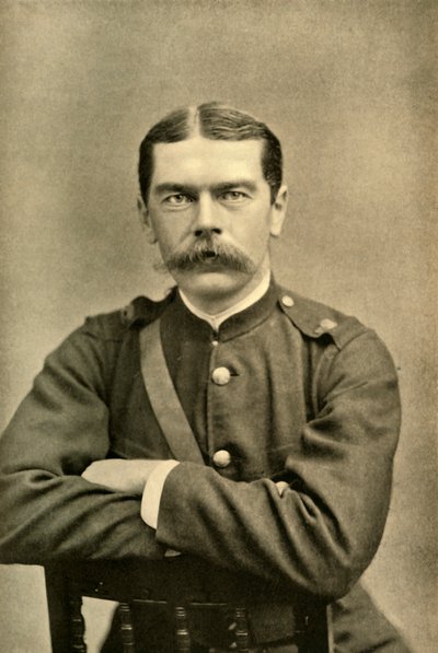 Lord Kitchener of Khartum, c1885, 1901 by Elliott and Fry