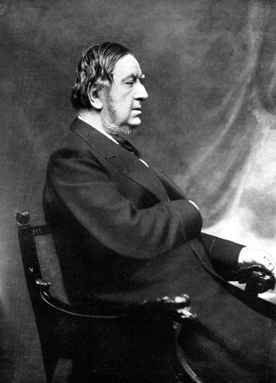 Sir William Vernon Harcourt, British Liberal Statesman by Elliott and Fry