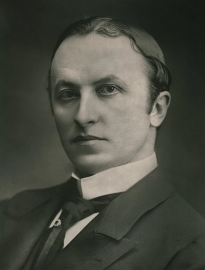 The Right Honorable Lord Curzon of Kedleston by Elliott and Fry