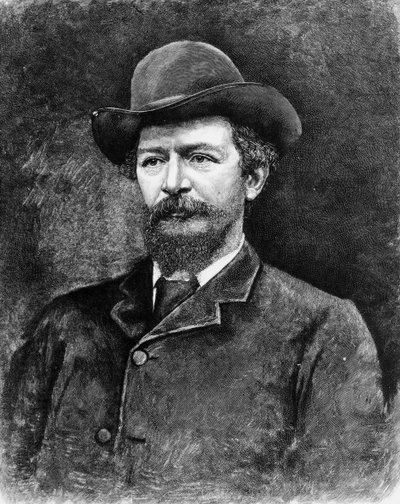 Algernon Charles Swinburne by Elliott und Fry Studio