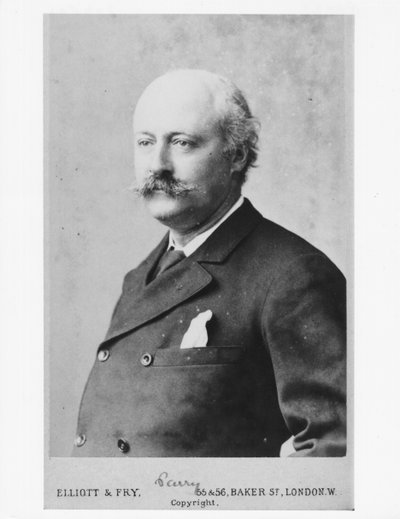 Portrait of Sir Hubert Parry by Elliott und Fry Studio