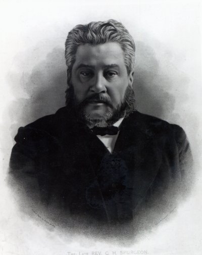 Reverend Charles Haddon Spurgeon, after a photograph by Elliot and Fry by Elliott und Fry Studio