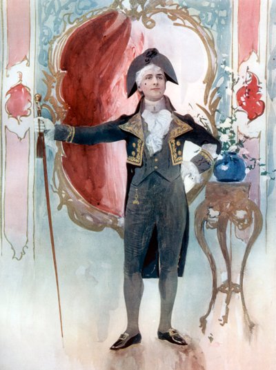 Charles Hayden Coffin in The Country Girl, c1902 by Ellis and Walery