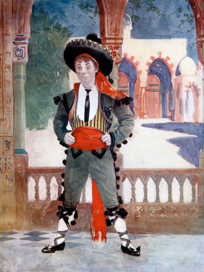 Edmund Payne in The Toreador, c1902 by Ellis and Walery