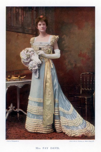 Fay Davis, American Stage Actress by Ellis and Walery
