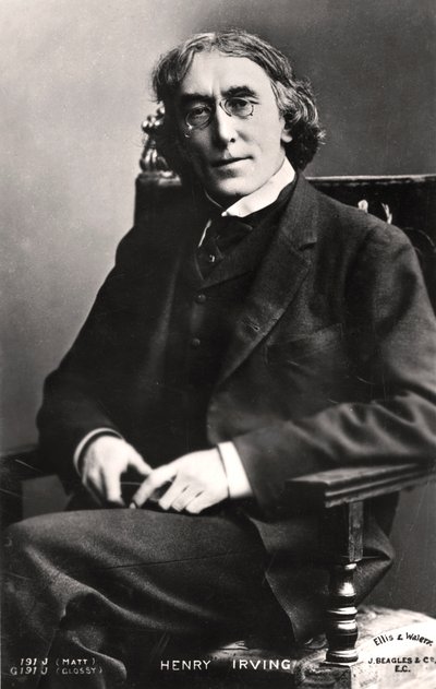 Harry Brodribb Irving, English actor by Ellis and Walery