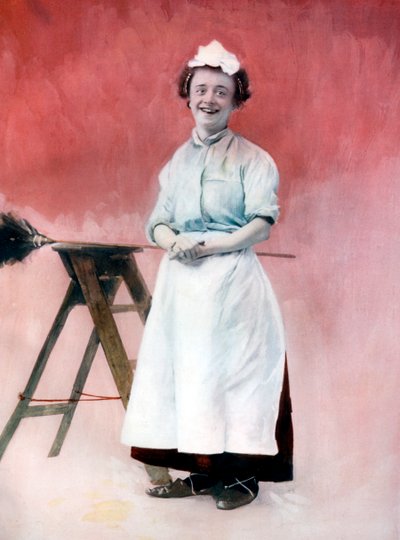 Louie Freear in The Lady Slavey by Ellis and Walery