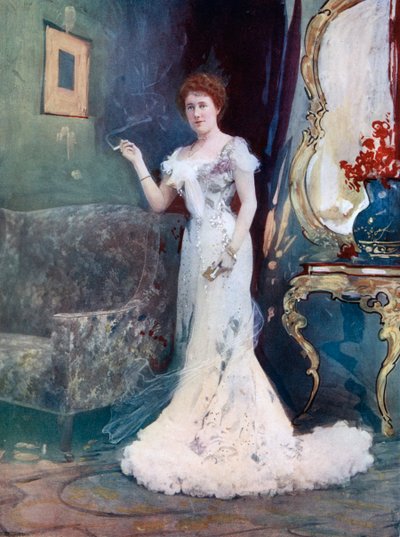 Miss Granville in An Interrupted Honeymoon by Ellis and Walery