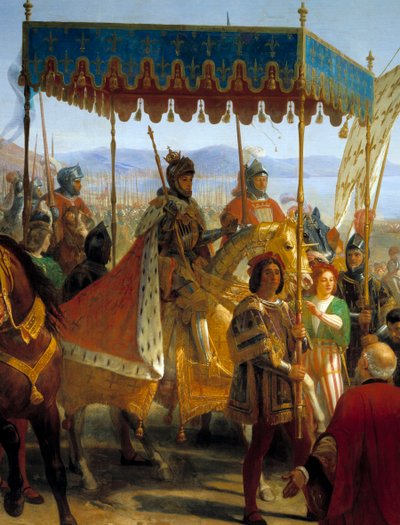 Entry of Charles VIII in Naples by Eloi Firmin Feron