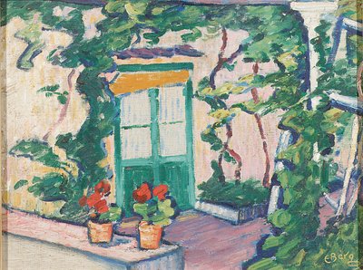 Osteria, Capri by Else Berg