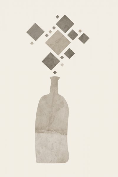 Abstract Geometric Vessel by Ema Paraschiv
