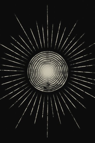 Cosmic Sun Symbol by Ema Paraschiv