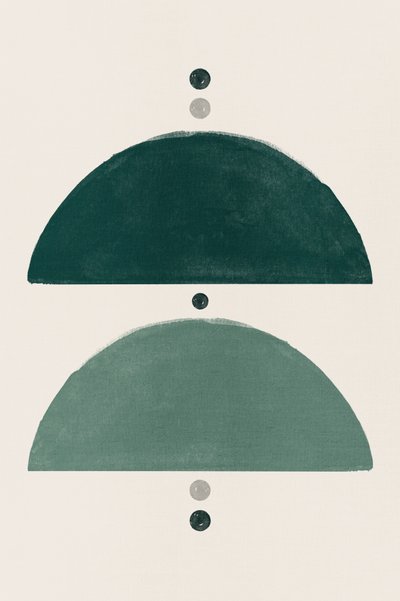 Green Shape Balance by Ema Paraschiv