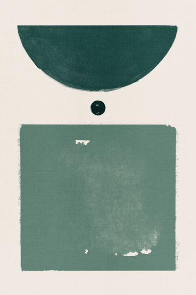 Minimalist Green Forms by Ema Paraschiv