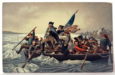 George Washington Crossing the Delaware by Emanuel Gottlieb (after) Leutze