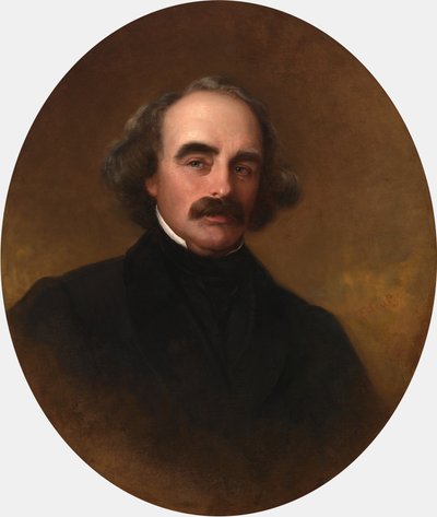 Nathaniel Hawthorne by Emanuel Gottlieb Leutze