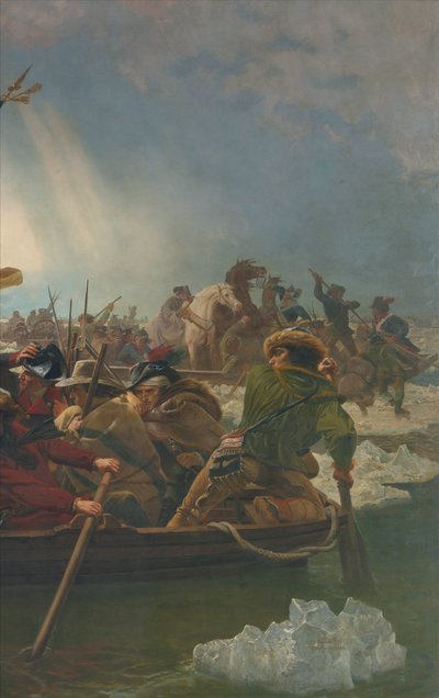 Washington Crossing the Delaware River by Emanuel Gottlieb Leutze