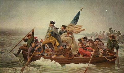 Washington Crossing the Delaware by Emanuel Gottlieb after Leutze