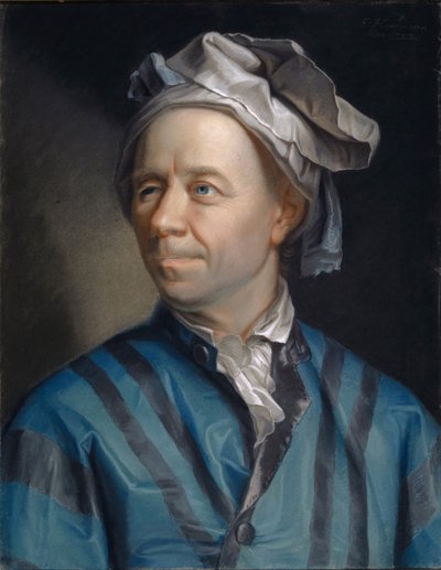 Portrait of the Mathematician Leonhard Euler by Emanuel Handmann