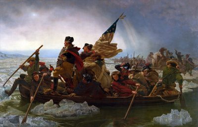 Washington Crossing the Delaware by Emanuel Leutze