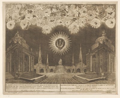 Fireworks in Moscow Celebrating the End of the Russo-Turkish War, 1775 (Act IV) by Emel