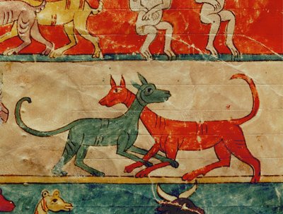 Two Dogs by Emeterio the Monk