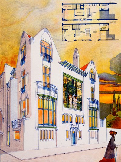 House Design, c.1905-6 by Emiel van Averbeke