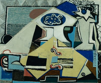 Still Life Cello by Emil Filla