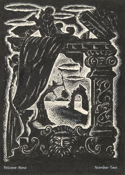 Untitled (Design for Magazine Cover: Ornamental Motif) by Emil Ganso