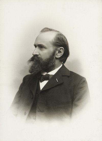Portrait of the Composer and Organist Otto Malling by Emil Hohlenberg