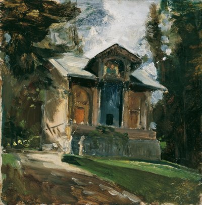 The Studio of the Painter Heinrich von Angeli in Reichenau by Emil Jakob Schindler